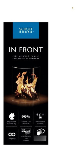 Vidrio Vitrocerámico Schott Robax Alta Temperatura Estufas 1