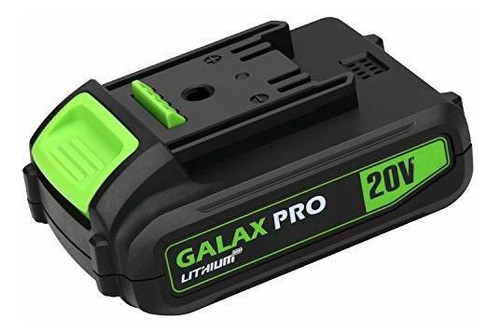 Paquete De Bateria De Iones De Litio Galax Pro Dc-20v 1.3ah 0