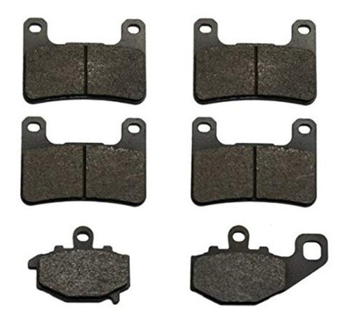 Juego Completo Pastillas Freno Kawasaki Z1000 Semi Metalicas 0