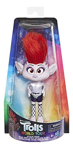 Trolls Dreamworks Stylin Barb Fashion Doll Con Vestido Extra 1