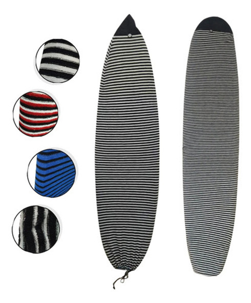 Funda Tabla Surf 8 Pies Media Fish Retro Malibu Hibrido 1