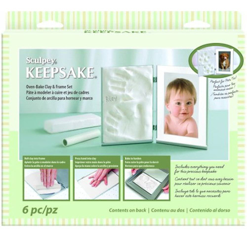 Cuadro De Esculturas De Arcilla Set De Recuerdos Color Blanc 1