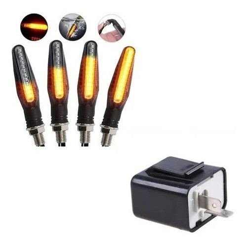 Giro Progresivo Led X4 + Destellador Regulable Bitemarket 0