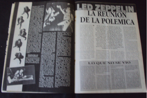 Revista Metal # 91 (1988) La Reunion De Led Zeppelin 1