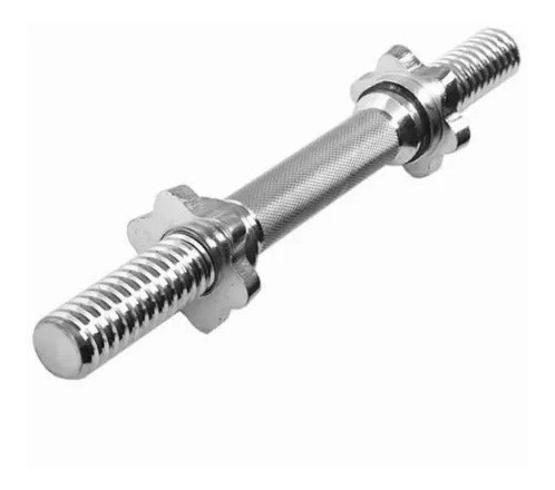 Barra Cromada Maciza De 35cm Con Rosca Marca Proyec 0