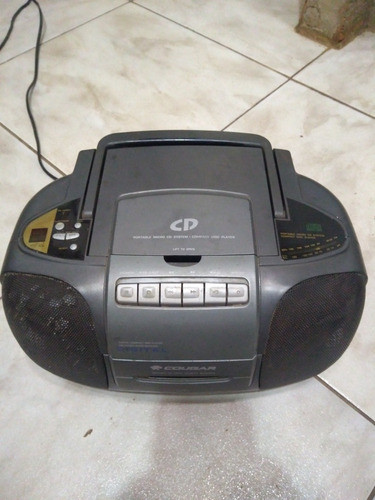 Portable Micro Cd System Cougar Cg831 Leia A Descrição 0
