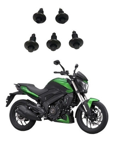 Remache Plastico De Carenado Bajaj Rouser Original Gb Motos 0