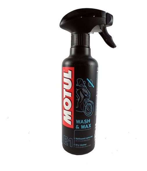 Limpiador En Seco Con Cera Protectora Motul E1 Wash & Wax 0