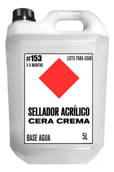 Sellador Acrílico 5 L Crema Tratamiento 6 Meses 0 Sellador Acrílico 5 L Crema Tratamiento 6 Meses 0