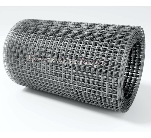 Tejido Metal Electrosoldado Malla Alambre 15x15mm 40cm Alto 0