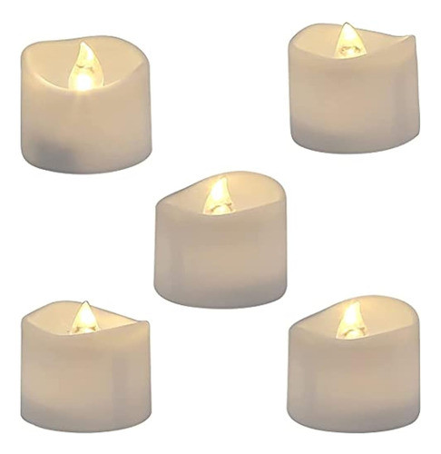 Homemory Lámpara De Té Led Sin Llama Realista Y Brillante Qu 0