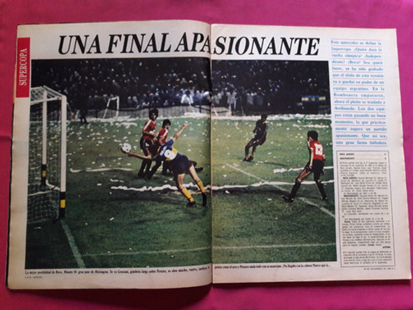 El Gráfico Nº 3660 Independiente Boca - Gimnasia Estudiantes 1