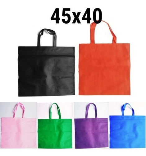 Bolsa De Friselina Tela Eco 45x40  Todos Los Colores X10 U 1