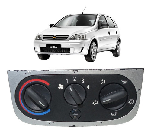 Moldura Botao Comando Ar Painel Corsa Maxx Montana 2006 2012 0