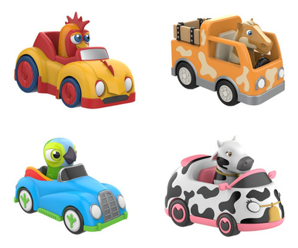 Autos La Granja De Zenón A Rodar- Universo Mágico- 0