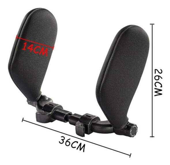 Accesorio Reposacabeza De Auto Almohada De Viaje Retraible 1 Accesorio Reposacabeza De Auto Almohada De Viaje Retraible 1