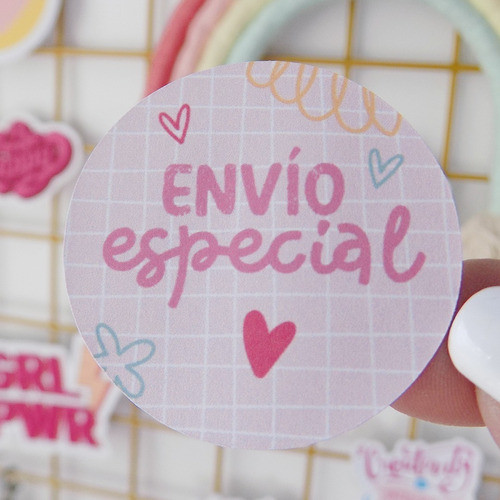 Stickers Adhesivos Cajas Bolsas Emprendedores Etiquetas 1