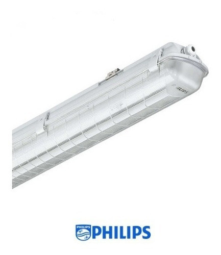 Portatubos Philips Ip65 2 Tubos 1