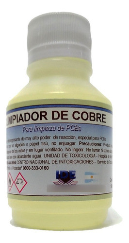 Limpiador De Cobre Para Pcb 100cc 0