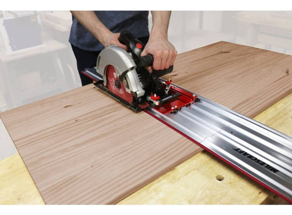 Guia De Sierra Circular Marca Milescraft Con Carro Ajustable 1