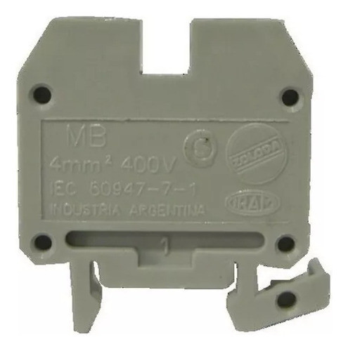 Miniborne Para Conductor De 4mm² - Mb - Zoloda 0