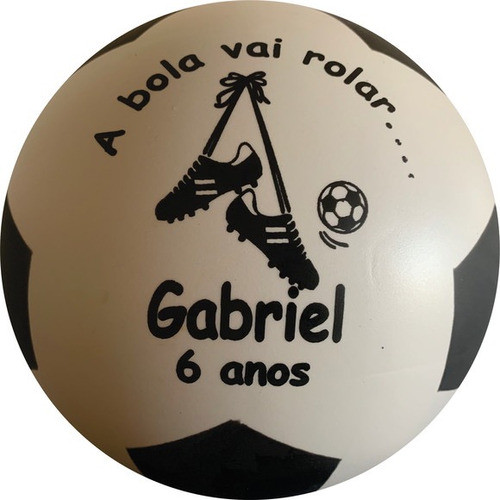 Kit 50 Bolas De Vinil Dente De Leite Personalizadas 0