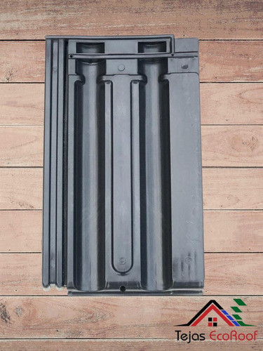 Tejas Francesas Plásticas Ecoroof. Negras. Oferta! 1