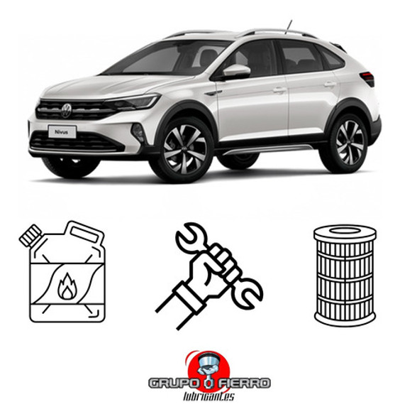 Cambio De Aceite Shell Hx7 Y Filtro Vw Nivus 0