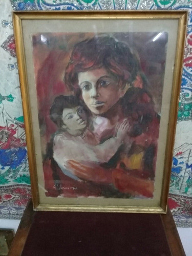 Pastel Al Óleo Del Autor Germinal Lubrano 0