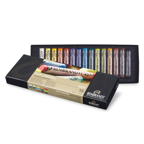 Royal Talens Rembrandt Set De 15 Pasteles Suaves - Mosca 0
