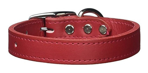 Cuello De Mascota De Cuero Con Firma Omnipet 0