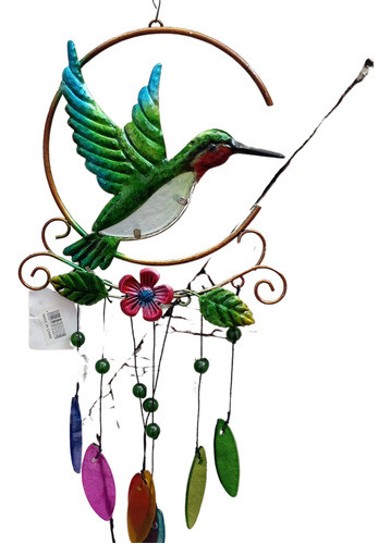 Colibrí  Y Mariposa De Vitroux Y Chapa 0