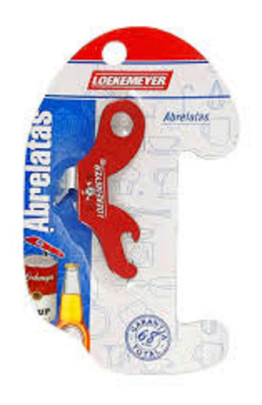 Abrelatas Uña Rojo Loekemeyer Acero Inoxidable 0