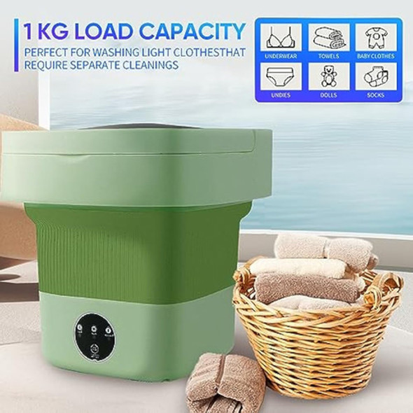 Mttl Lavadora Portátil, Mini Lavadora Plegable, 1