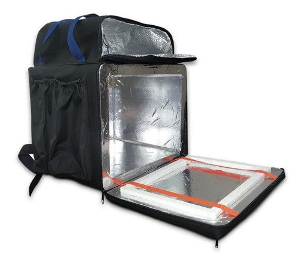 Mochila Para Motoboy Entregadores Bag Com Isopor 45 Litros 0