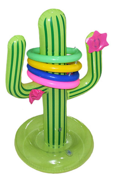 Conjunto De Brinquedos De Anel Inflado Em Forma De Cacto Par 0 Conjunto De Brinquedos De Anel Inflado Em Forma De Cacto Par 0