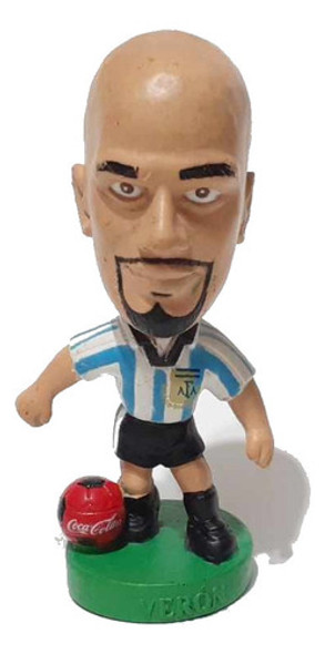 Cabezon Coca Cola Arg. Mundial Futbol Francia 1998 Veron 0