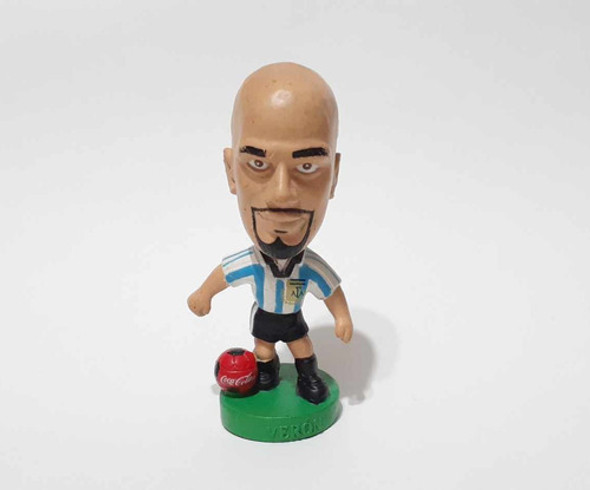 Cabezon Coca Cola Arg. Mundial Futbol Francia 1998 Veron 1