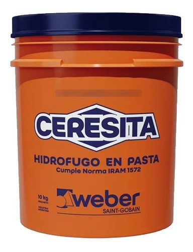 Ceresita Aditivo Hidrofugo 10kg Weber 0