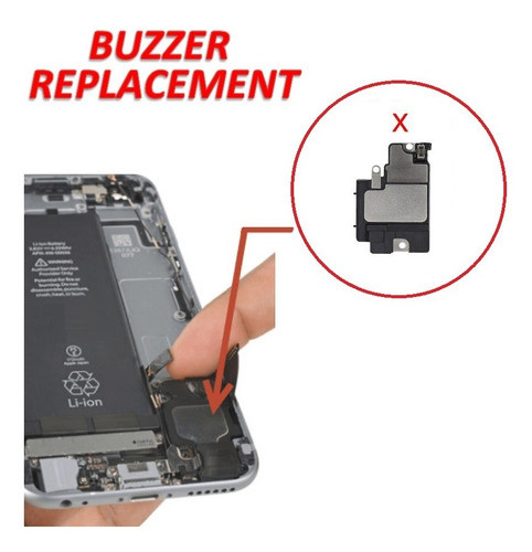 Buzzer Altavoz Para iPhone X 0