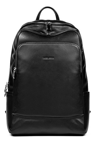 Bostanten Mochila De Cuero College Laptop Travel Camping 0