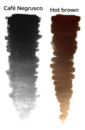 Kit 2 Pigmentos Para Micro Marilyn Hot Brown + Café Negruzco 1