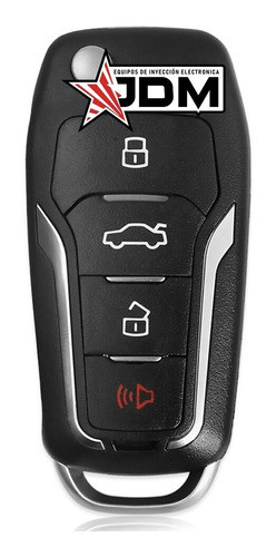 Mando Universal Xkfo01 Xhorse Estilo Ford 4 Botones - Jdm 0