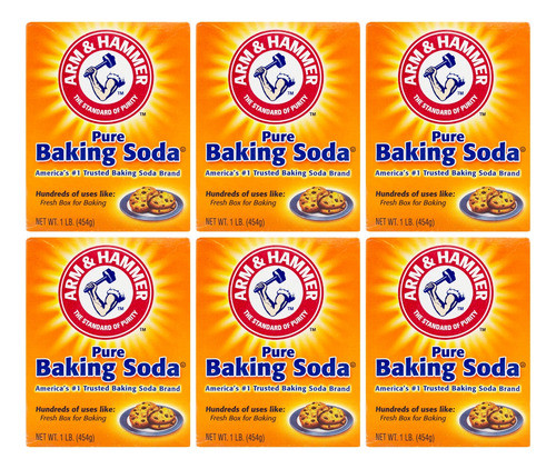 Arm & Hammer Bicarbonato De Sodio Apto Consumo Reposteria X6 0