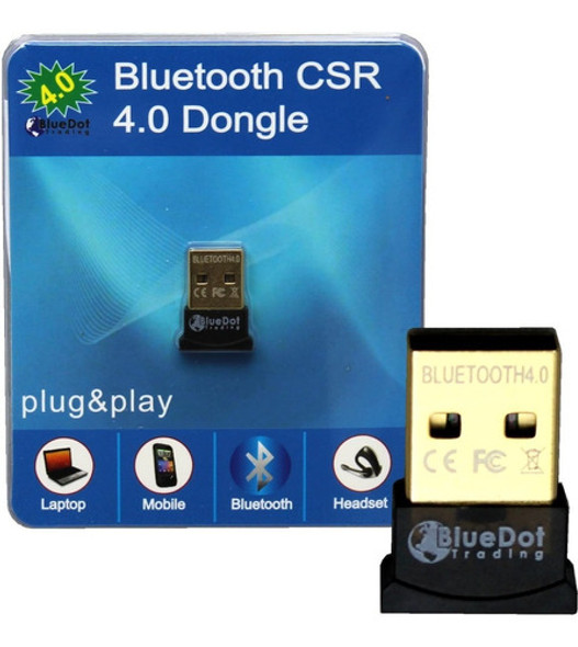 Adaptador Bluetooth Usb 4.0 Audio Pc Parlantes Celular ® 1