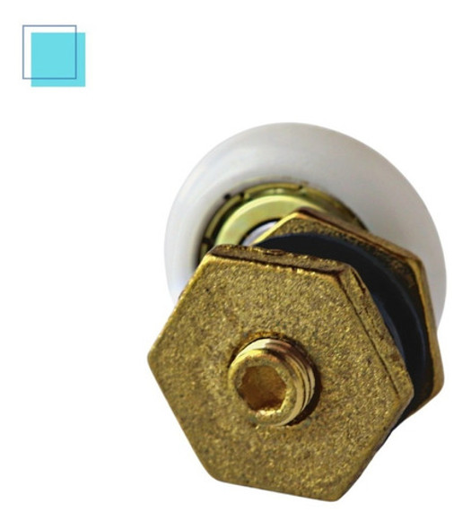 Roldana Box Blindex Mais Regulavél Vidro Temperado 8 Ou 10mm 1