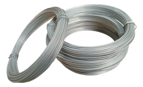 Alambre Liso Galvanizado Calibre 12 2.6mm Rollo X 1kg 0
