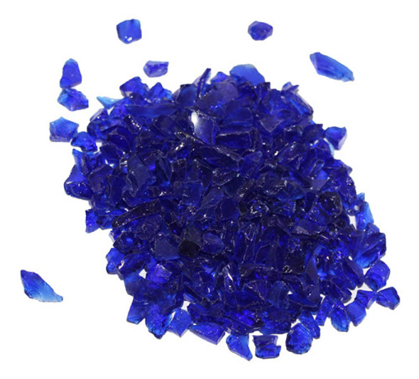 Pedra Azul Cascalho Cristal De Decoração Para Aquário - 11kg 1