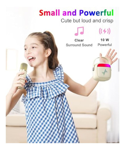 Lenrue Máquina De Karaoke Para Niños, Regalos De 1