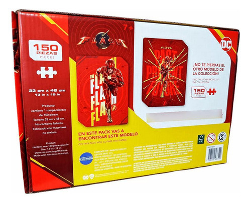 Rompecabezas Puzzle The Flash Pelicula 150 P Dc Heroe 1654 1